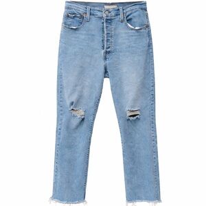 Levi’s Ribcage Straight Ankle Jeans